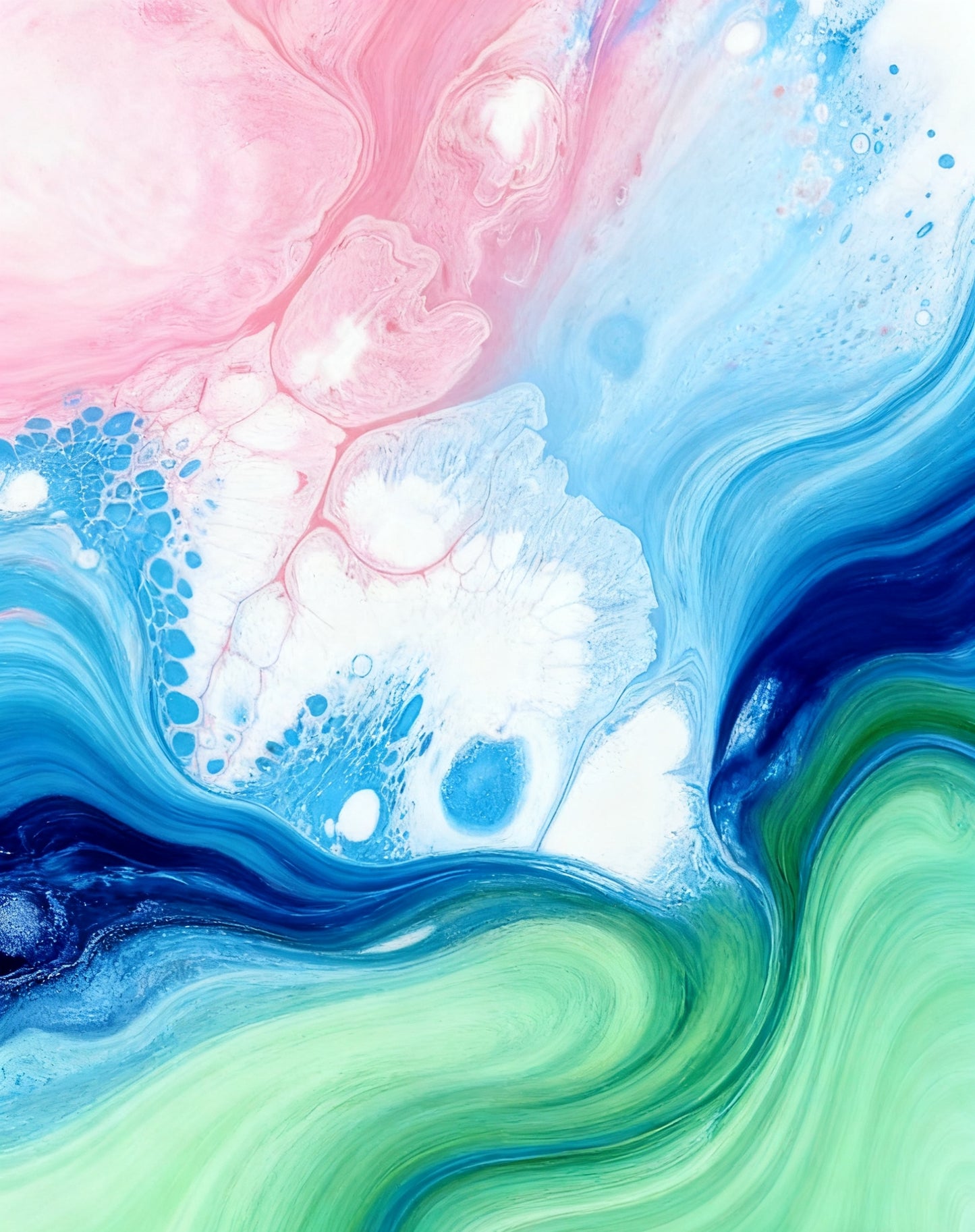 #DA2500662 Colorful Fluid Swirls