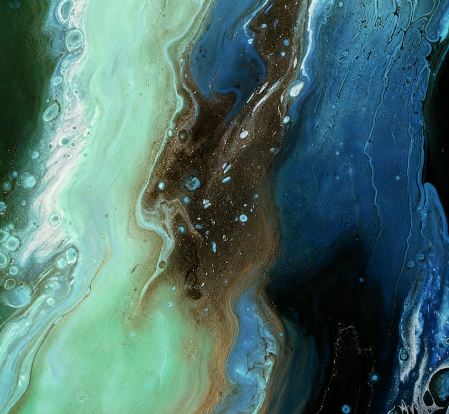 #DA2500643 Fluid Abstract Color Fusion