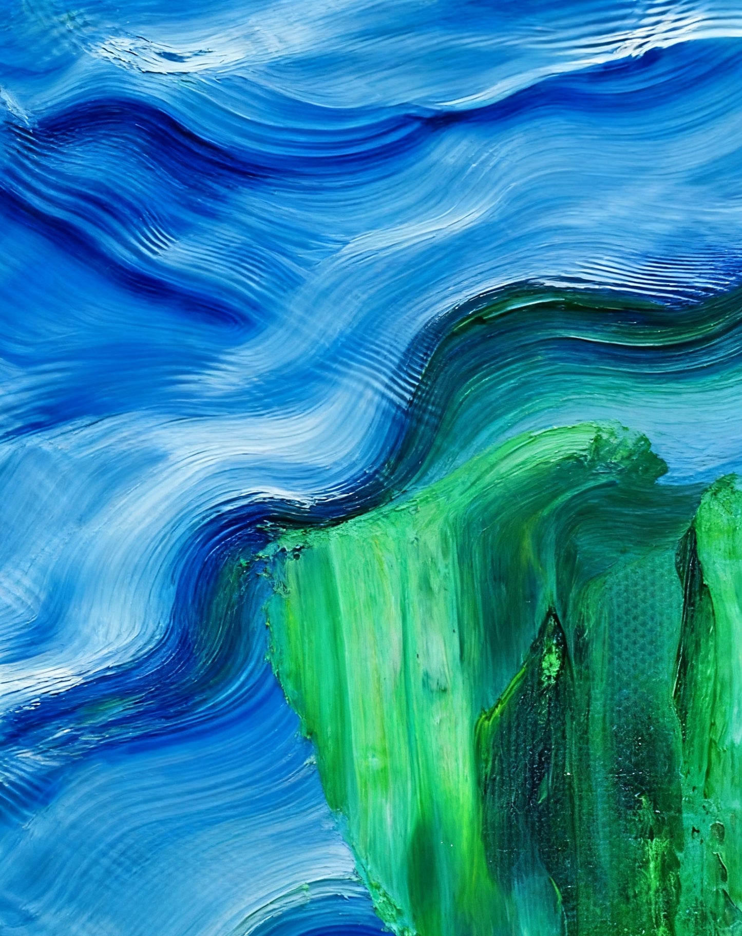 #DA2500673 Azure and Emerald Flows