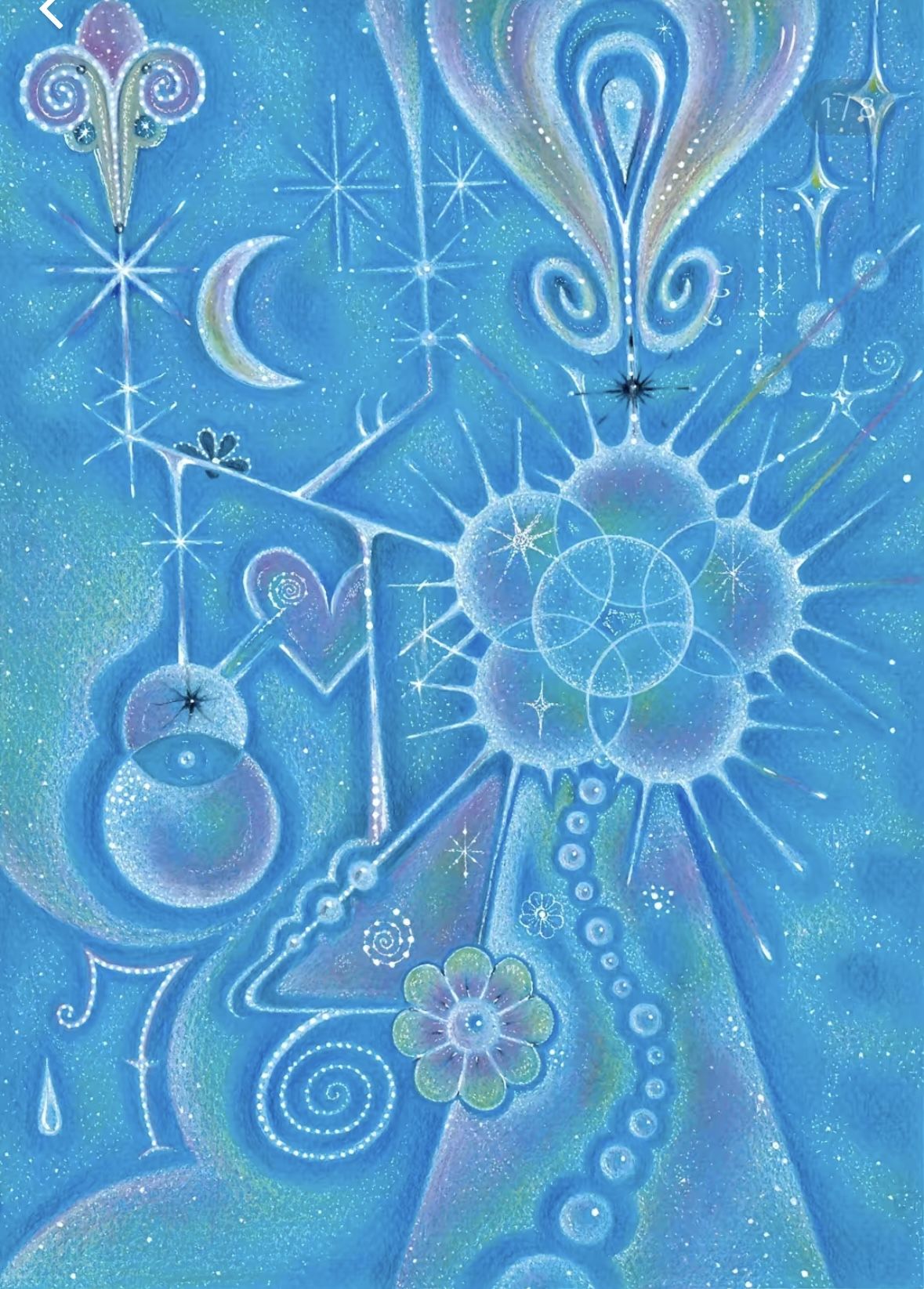 #DA2500102 cosmic composition dominated by cool blue