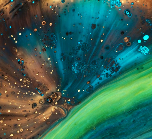 #DA2500636 Abstract Fluid Color Fusion