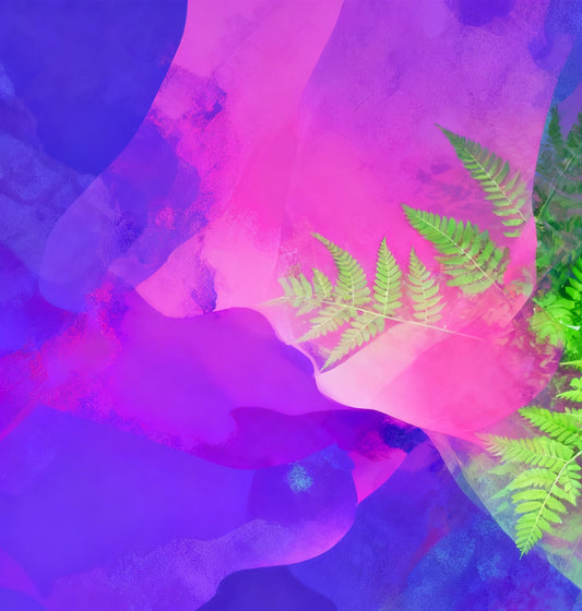 #DA2500543 Fern in Purple - Pink Hues