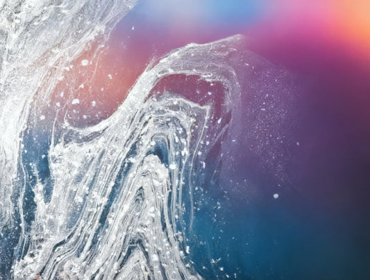 #DA2500518 Shimmering Abstract Fluid Waves