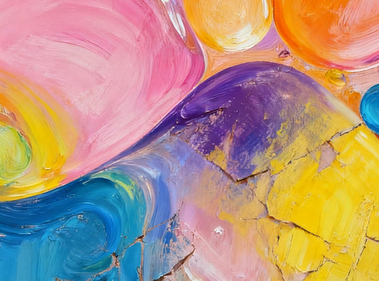 #DA2500519 Vibrant Abstract Color Blends