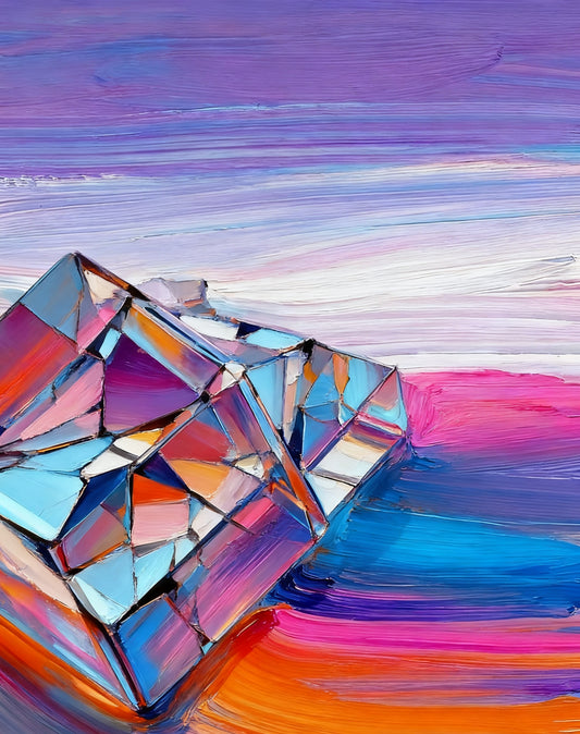 #DA2500521 Crystal in a Colorful Dreamscape