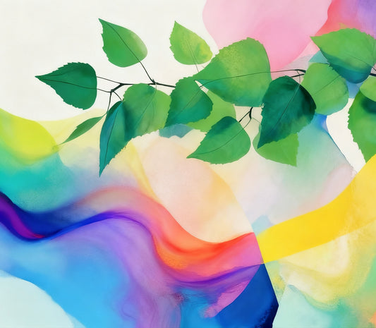 #DA2500556 Foliage in Colorful Haze