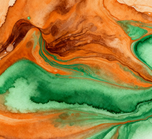 #DA2500671 Autumnal and Verdant Flows