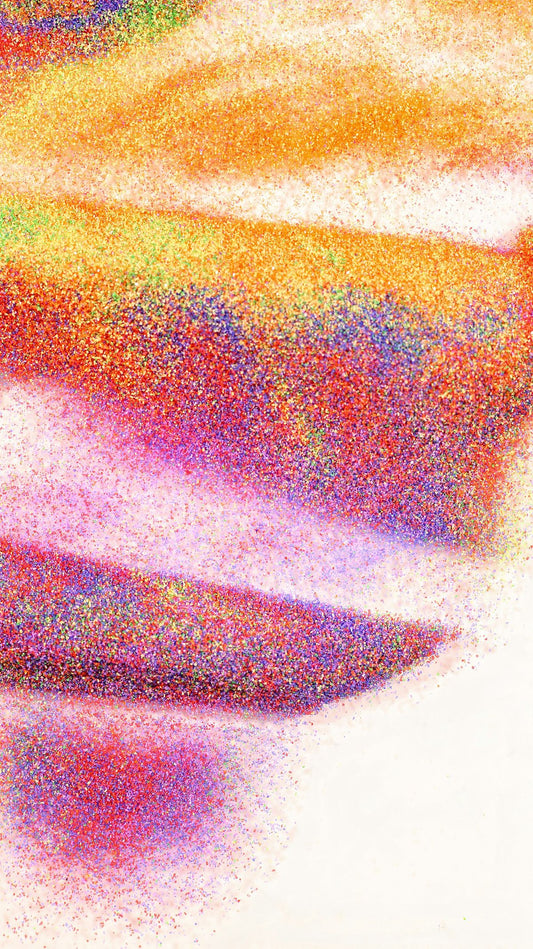 #DA2500084 dazzling cascade of multicolored glitter