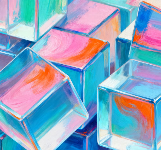 #DA2500526 Chromatic Crystal Cubes