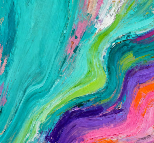 #DA2500632 Vibrant Abstract Color Flow