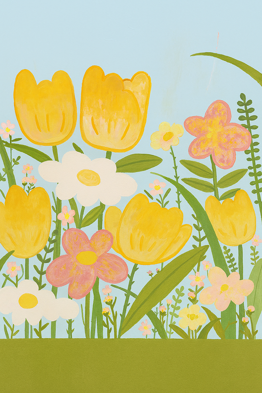 sunny day with sunny flowers #DA2500047