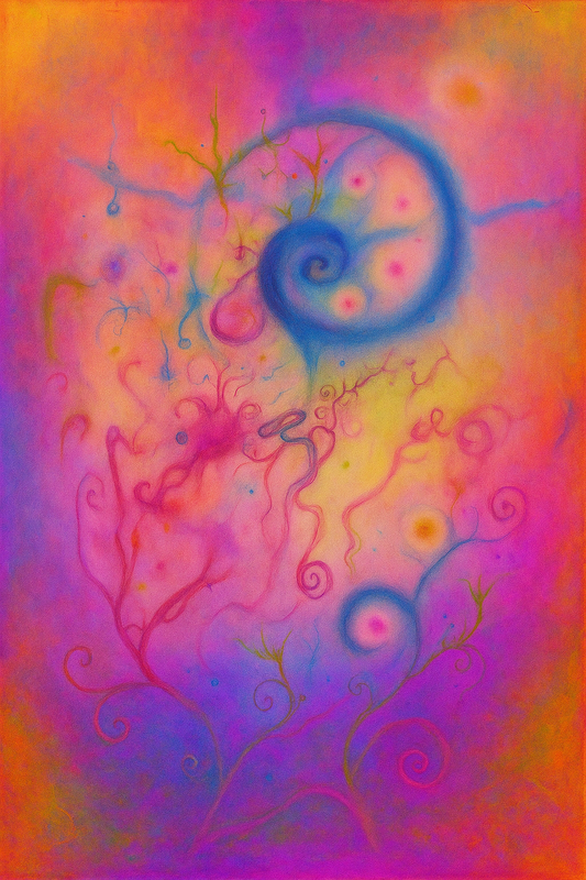#DA2500096  swirling spiral