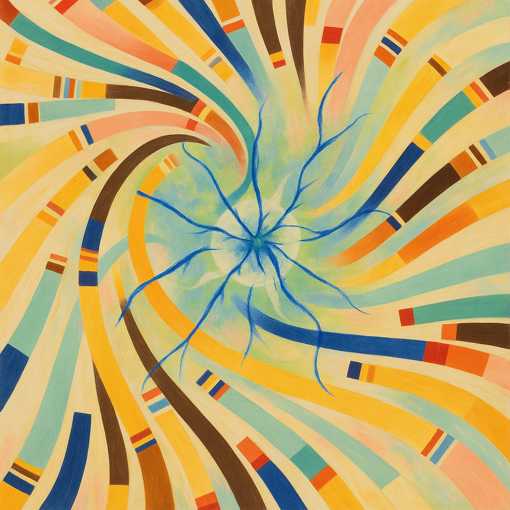 #DA250005 dynamic  spiral composition