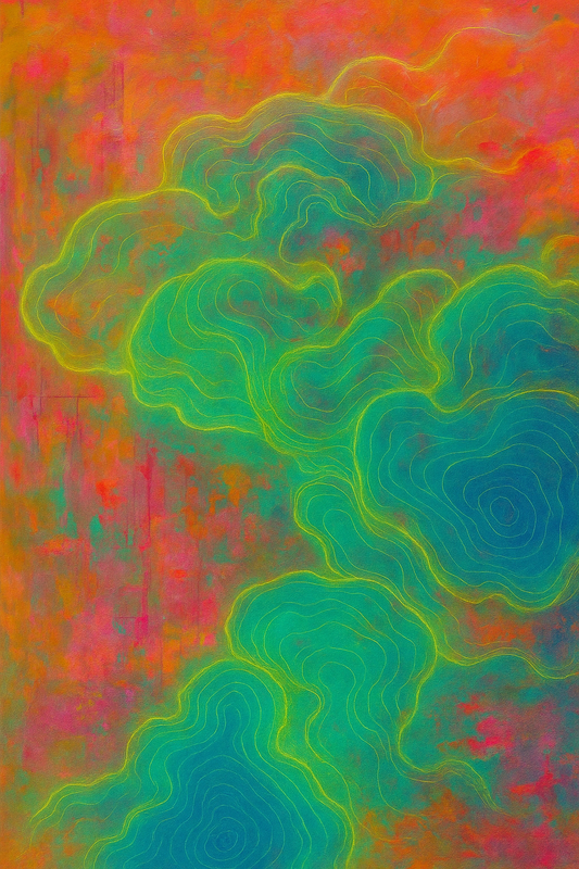#DA2500067 turquoise and green