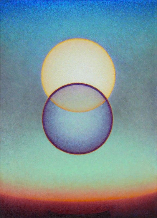 #DA2500070 two luminous circles